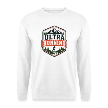 Ultra Running Trail Runner Shield - Unisex Pullover - Weiß - Vorne