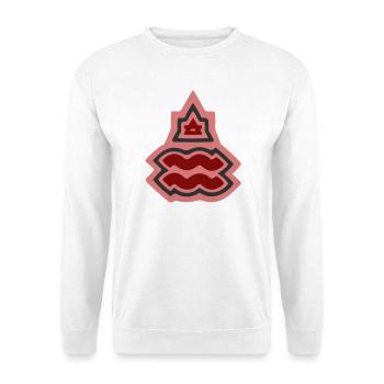 Zodiaque Tribu Verseau et Air - Sweat-shirt Unisexe - blanc - Devant