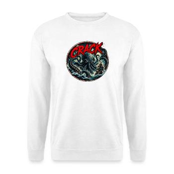 The crack of the seas - Unisex Sweatshirt - white - Front