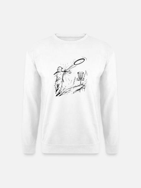 Discgolf - Unisex Pullover - Weiß