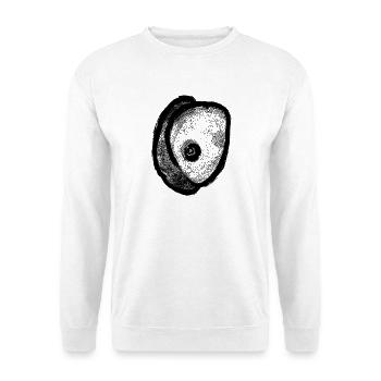 Boulder Grip 1 - Unisex Pullover - Weiß - Vorne - Alina (178cm) & Michal (187cm)