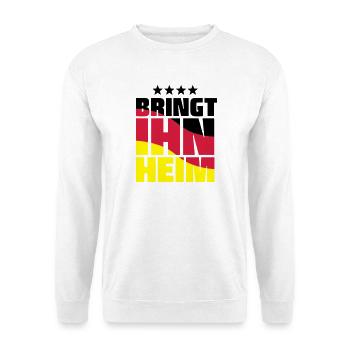 bring him home! World Cup trophy - Unisex Sweatshirt - white - Front