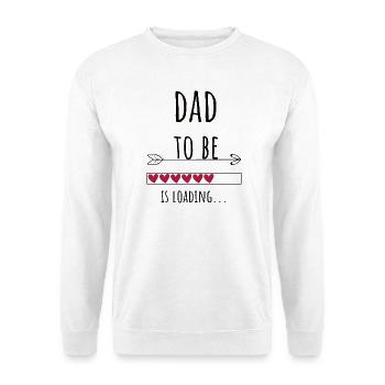Dad-to-be Father-to-be Gift - Unisex Sweatshirt - white - Front