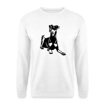 German Pinscher - Unisex Sweatshirt - white - Front