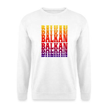 Balkan design - Unisex Sweatshirt - white - Front