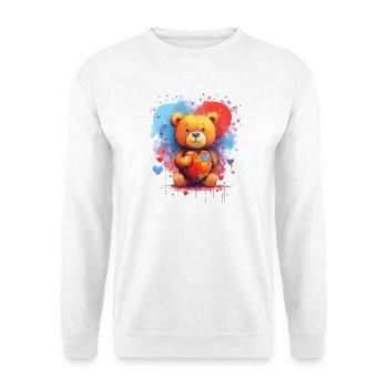 Love is a Bear Necessity - Unisex Sweatshirt - white - Front