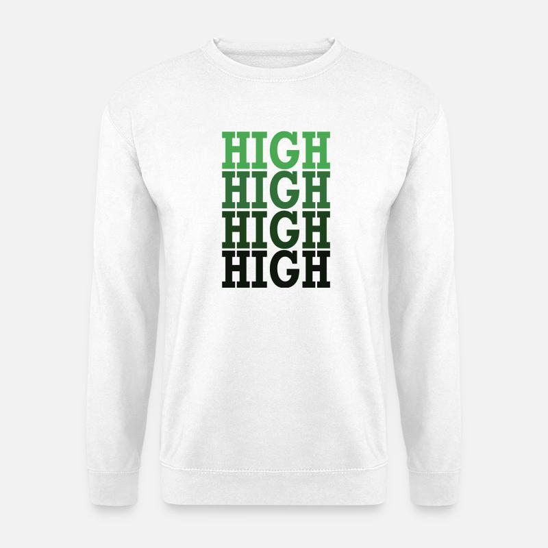 High - Unisex Sweatshirt - white