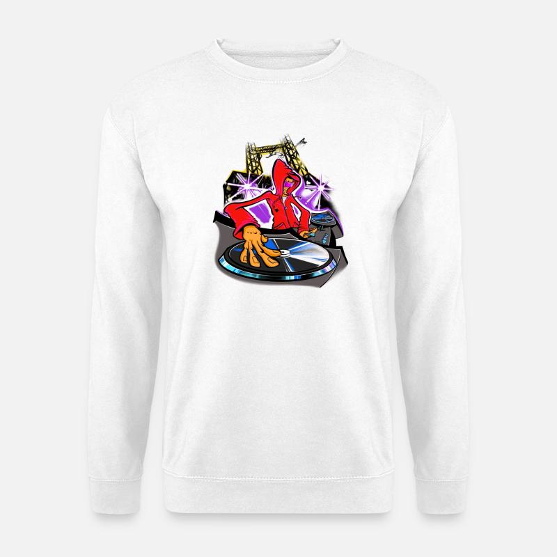 DJing - Unisex Sweatshirt - white