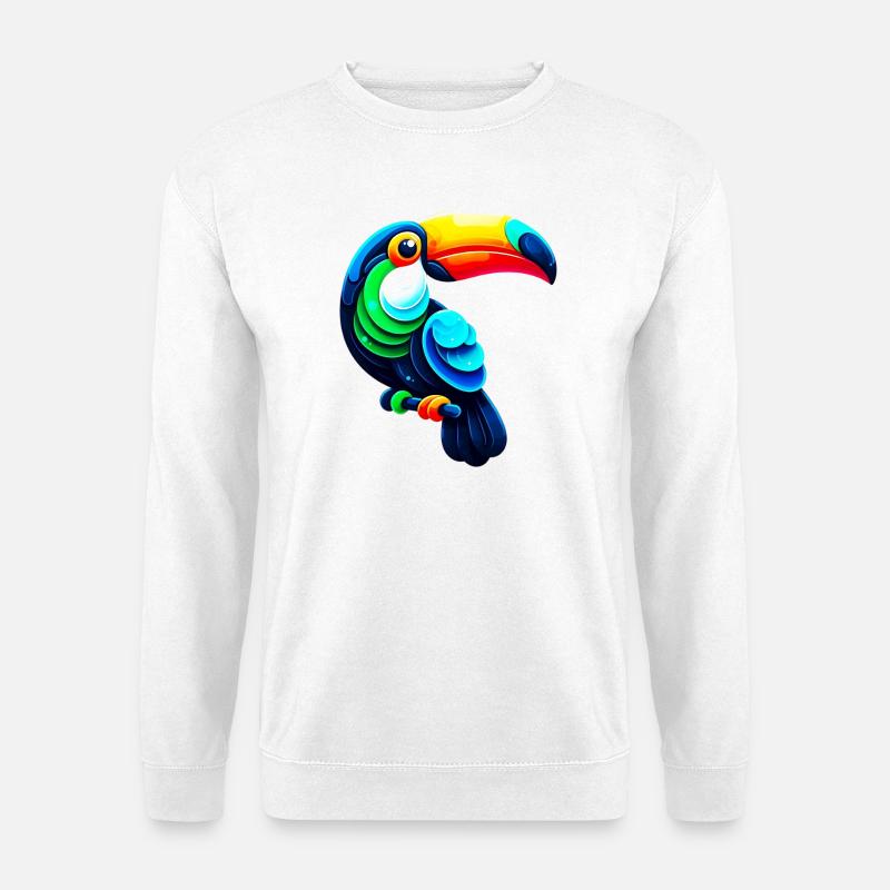 Toucan - Unisex Sweatshirt - white