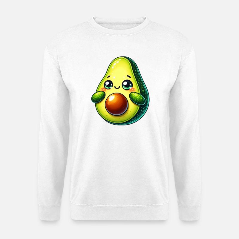 Avocado - Unisex Pullover - Weiß