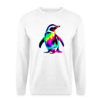 Penguin - Unisex Sweatshirt - white - Front