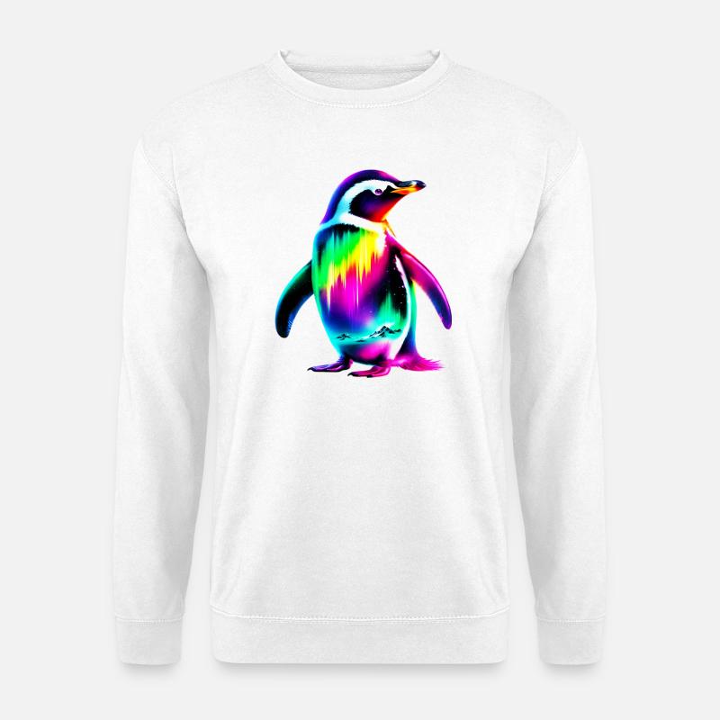 Penguin - Unisex Sweatshirt - white
