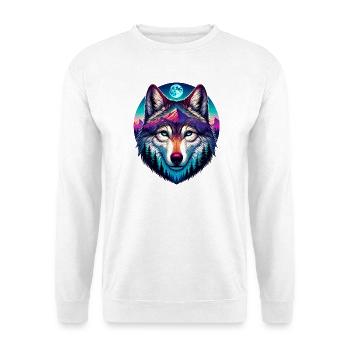 Wolf - Unisex Sweatshirt - white - Front