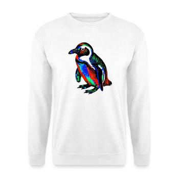 Pingouin - Sweat-shirt Unisexe - blanc - Devant