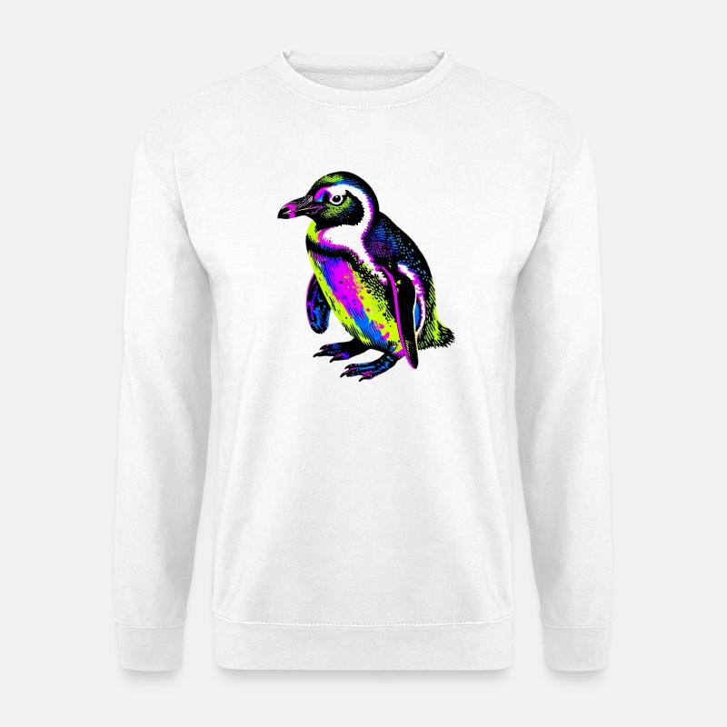 Penguin - Unisex Sweatshirt - white
