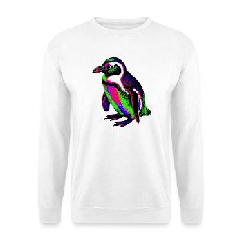 Pingouin - Sweat-shirt Unisexe - blanc - Devant