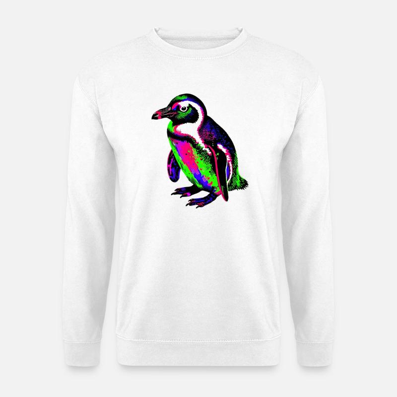 Penguin - Unisex Sweatshirt - white