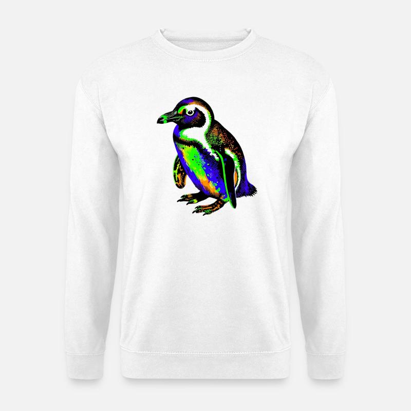 Penguin - Unisex Sweatshirt - white
