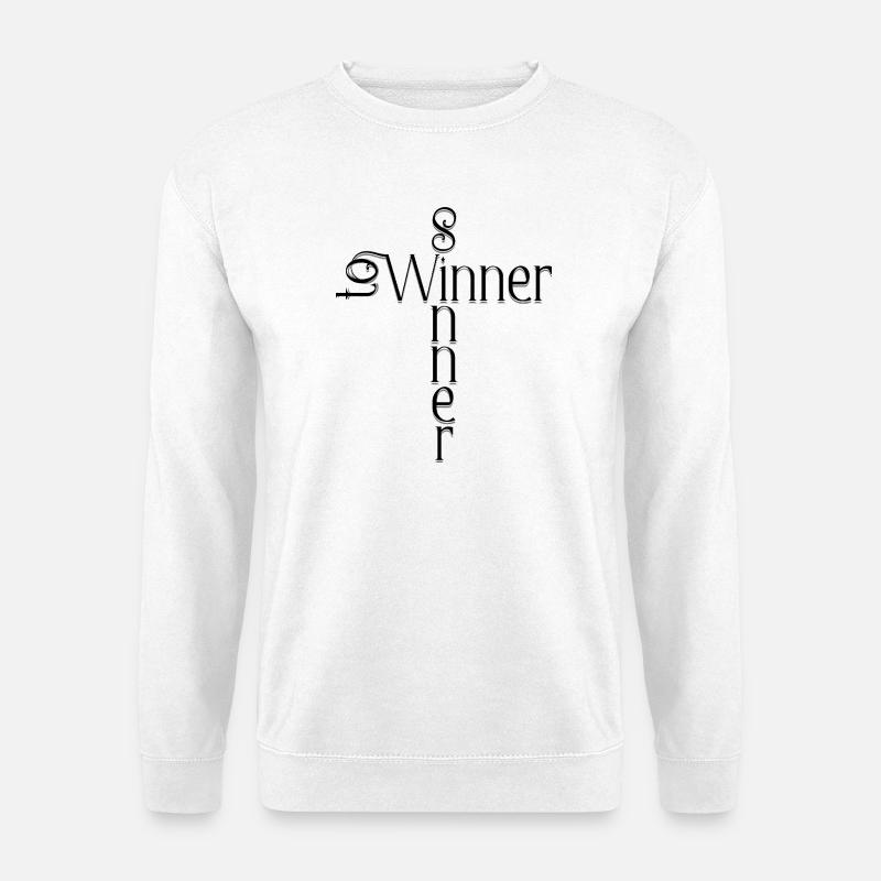 SinnertoWinner Design - Unisex Pullover - Weiß