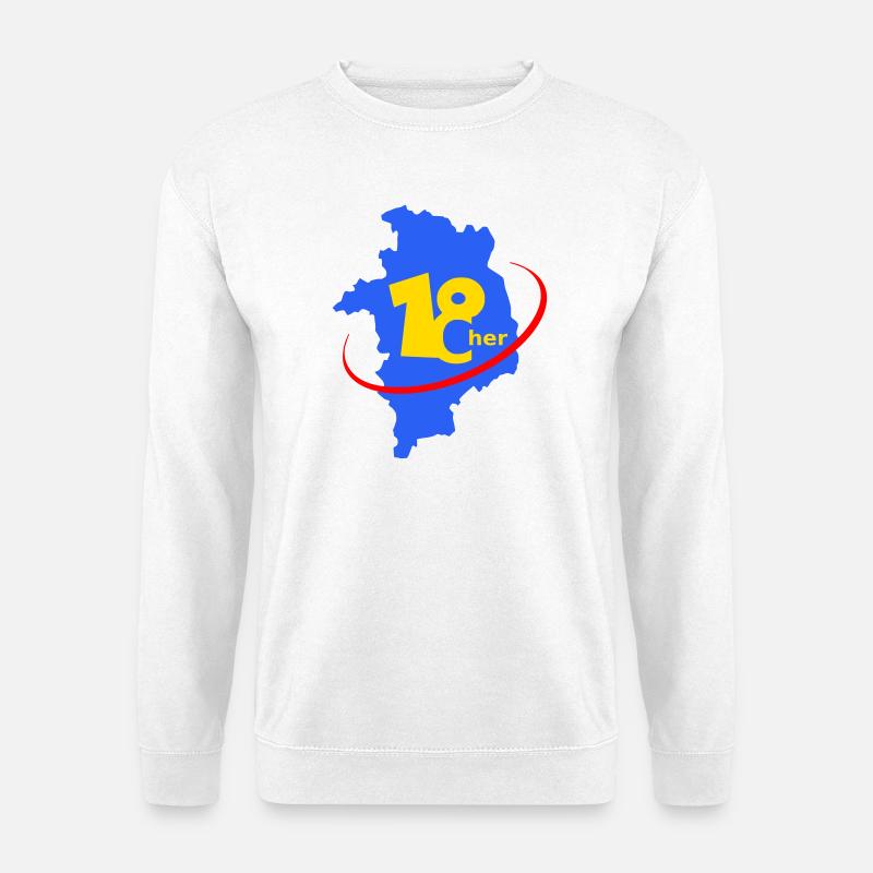 Logo 18 Abteilung von Cher - Unisex Pullover - Weiß