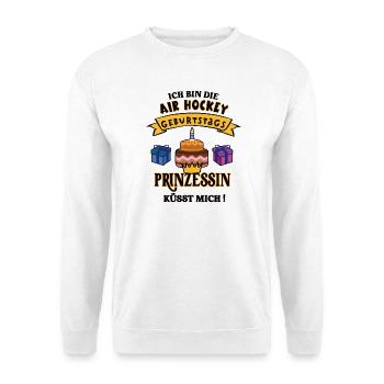 Air Hockey Player Birthday Air Hockey Women - Unisex Sweatshirt - white - Front