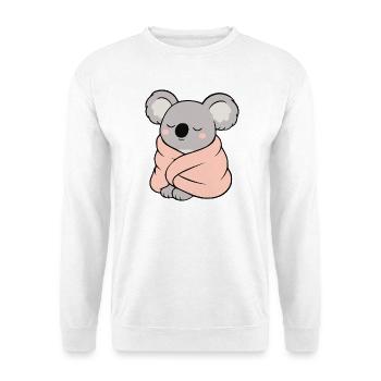 Süßer Koala in Pastellfarben  - Unisex Pullover - Weiß - Vorne