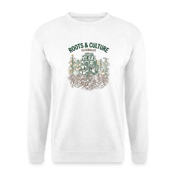 Roots And Culture - Unisex Pullover - Weiß - Vorne