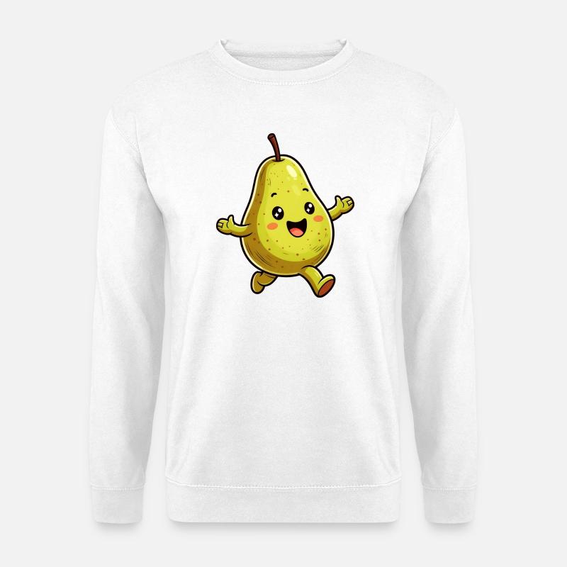 Walking Bulb - Unisex Sweatshirt - white