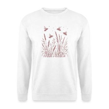 Wildflowers Bees - Unisex Sweatshirt - white - Front