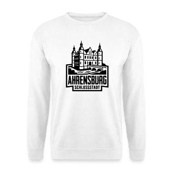 Ahrensburg Schleswig Holstein - Unisex Pullover - Weiß - Vorne - Alina (178cm) & Michal (187cm)