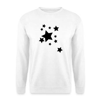 Full of Stars 1 - Unisex Pullover - Weiß - Vorne