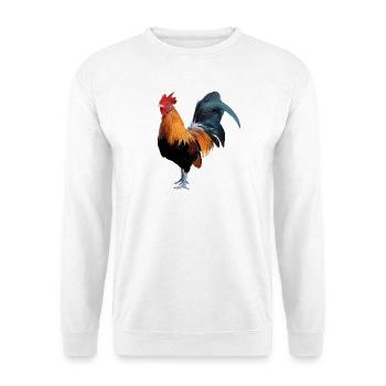 Hahn - Sweat-shirt Unisexe - blanc - Devant