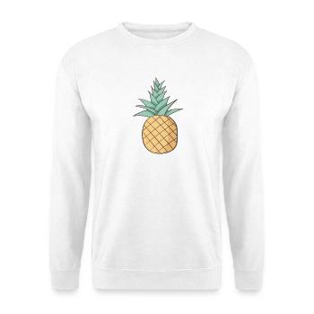 Ananas - Sweat-shirt Unisexe - blanc - Devant