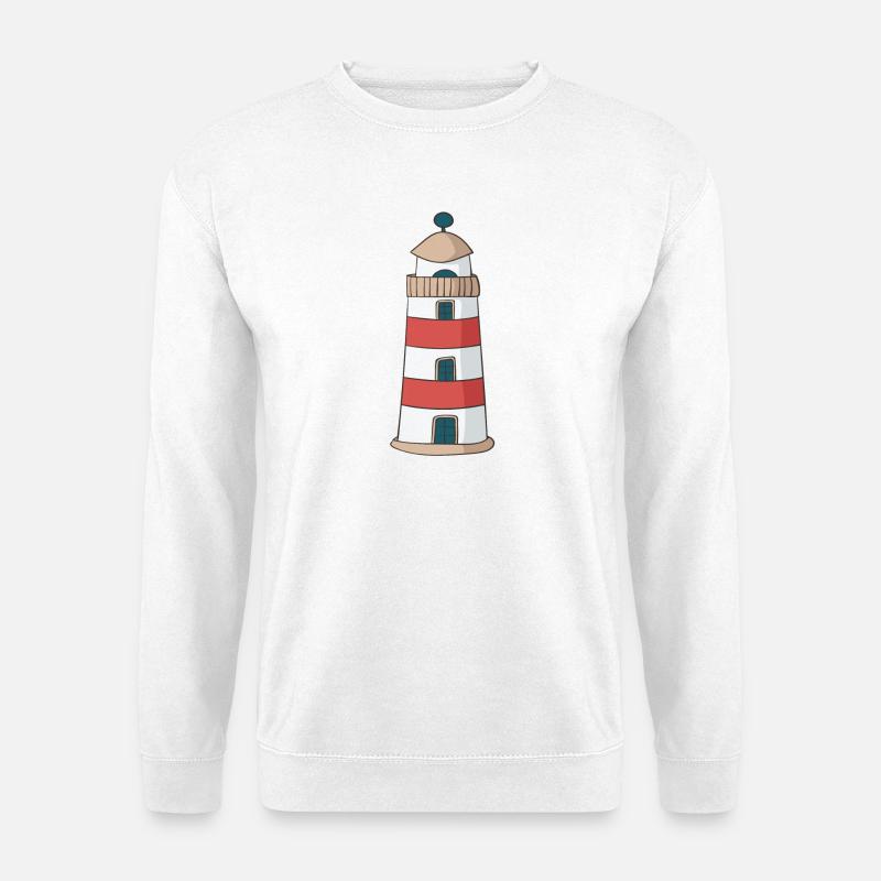 lighthouse - Unisex Sweatshirt - white