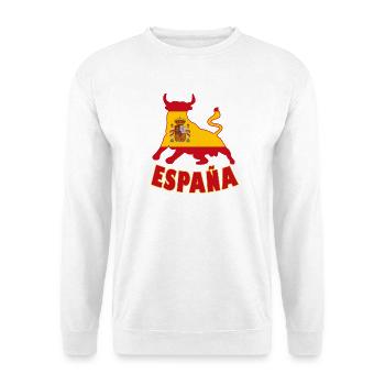 Taureau espagnol - Sweat-shirt Unisexe - blanc - Devant