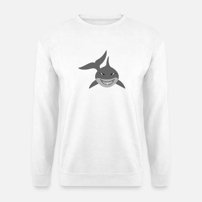 Requins - Sweat-shirt Unisexe - blanc