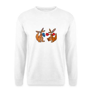 lustige Tiere Pflanzen Obst Gemüse Kindermotive - Unisex Pullover - Weiß - Vorne