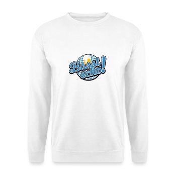 Wiesn Tracht Volksfest saufen Maß Bier - Unisex Pullover - Weiß - Vorne