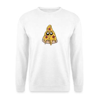Pizza Italian food - Unisex Sweatshirt - white - Front