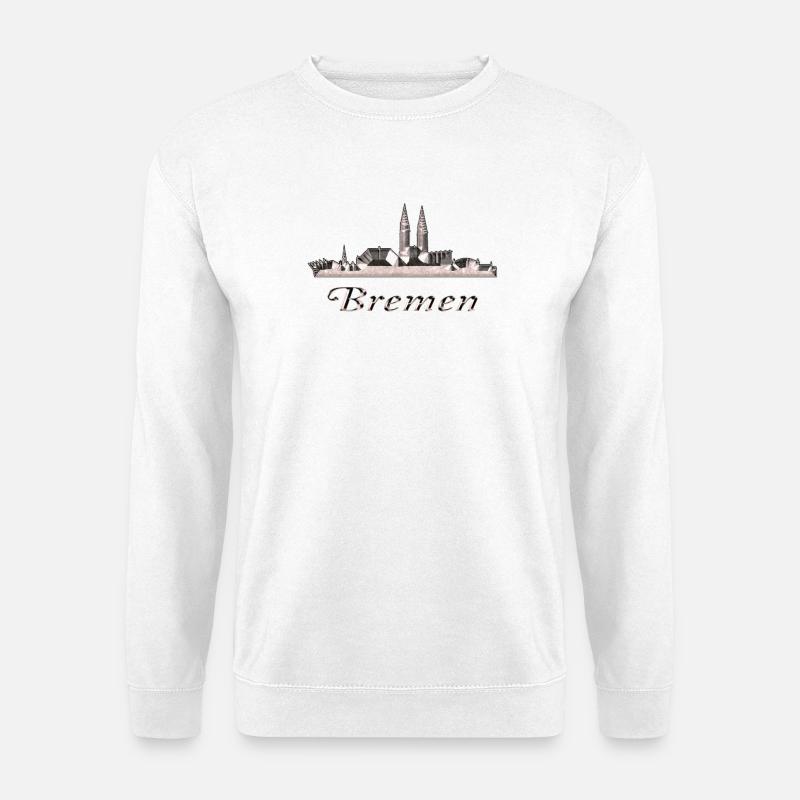 Bremen - Unisex Pullover - Weiß