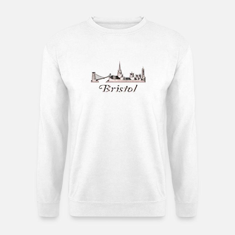 Bristol - Unisex Pullover - Weiß