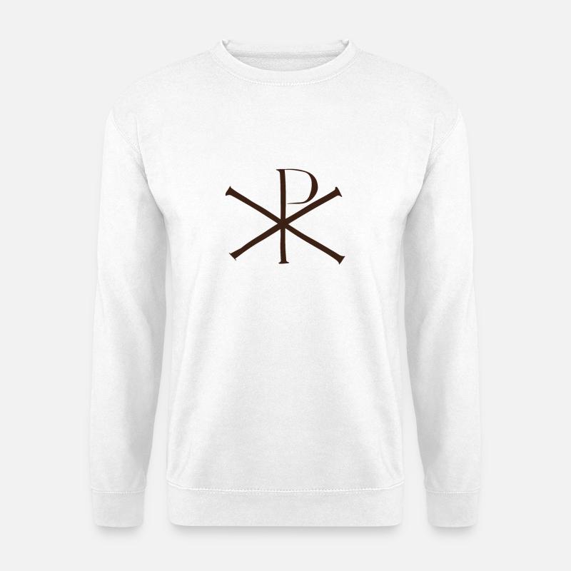 Christus-Monogramm XP - Unisex Pullover - Weiß