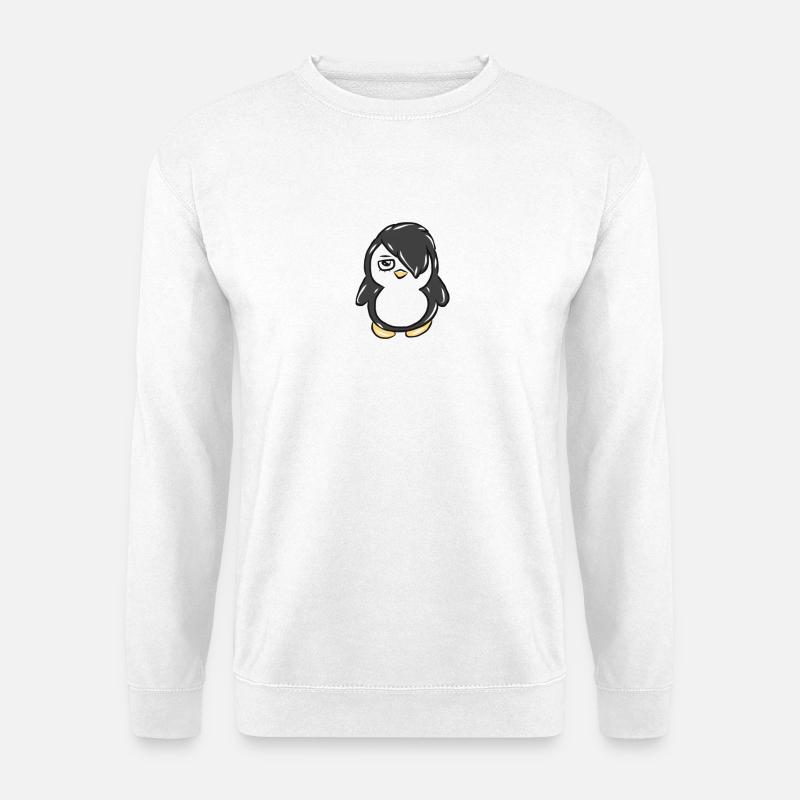 Pinguin - Unisex Pullover - Weiß