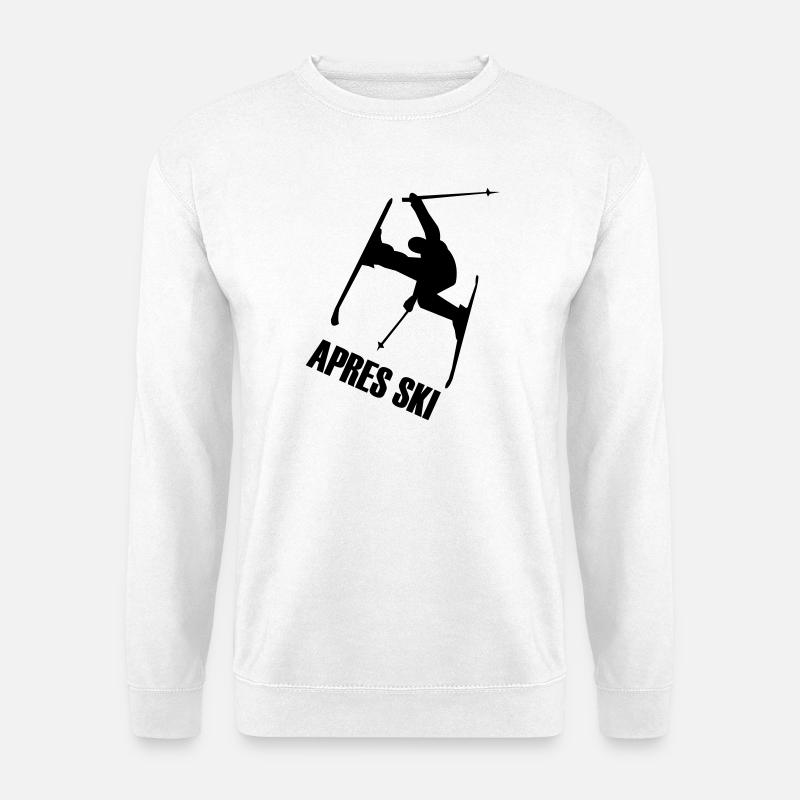 Skier - Unisex Pullover - Weiß