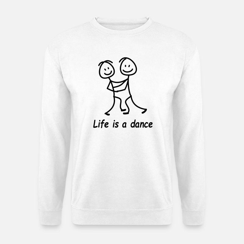dancing - Unisex Sweatshirt - white