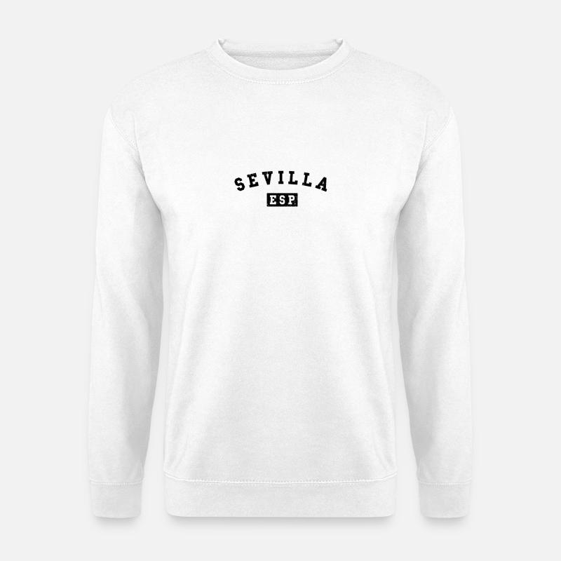 Sevilla Design - Arched Text ESP - Unisex Pullover - Weiß