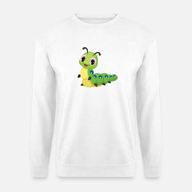 Kinder Raupe - Unisex Pullover - Weiß