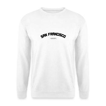 San Francisco - Unisex Sweatshirt - white - Front