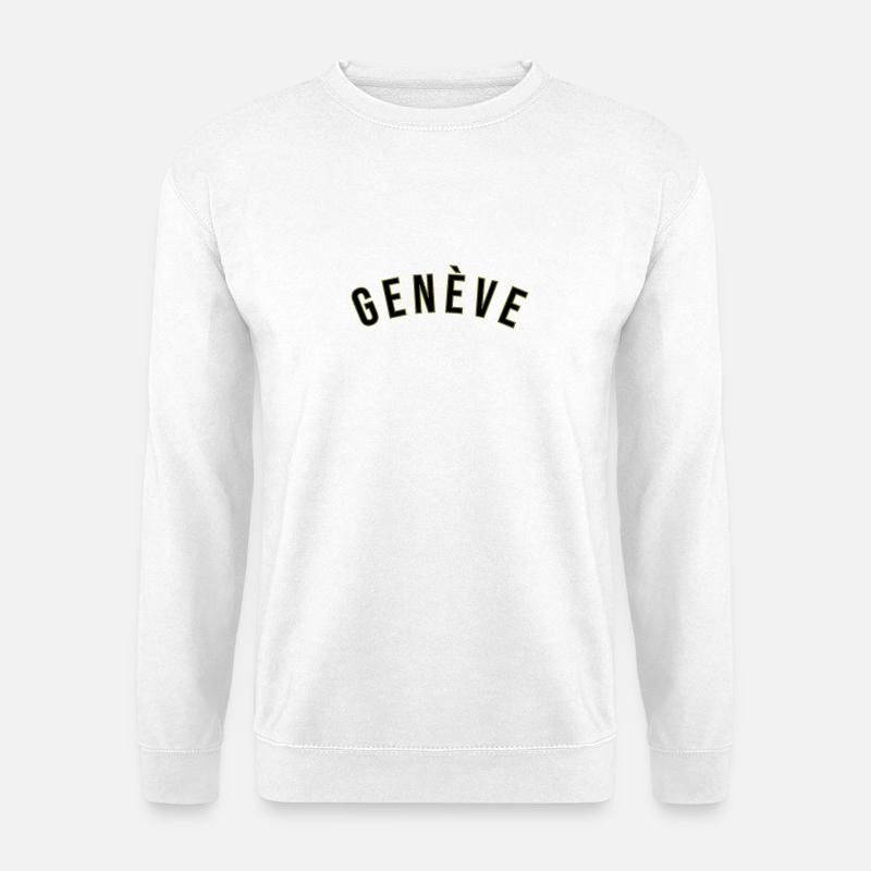Genf - Unisex Pullover - Weiß