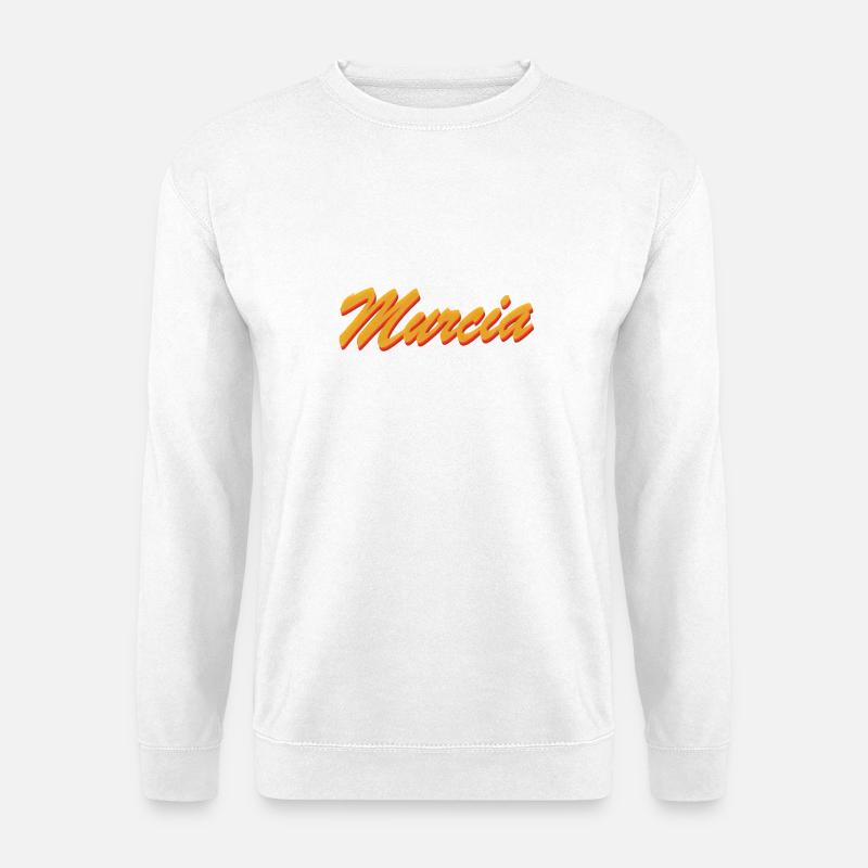 Murcia Spanien - Unisex Pullover - Weiß